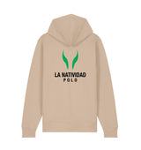 Sudadera con capucha La Natividad Classic Off Camel Ligera