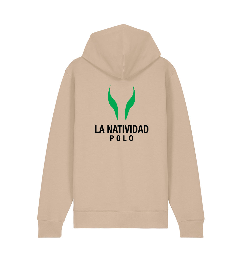 Sudadera con capucha La Natividad Classic Off Camel Ligera