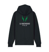 Sudadera con capucha y cremallera La Natividad Classic Black